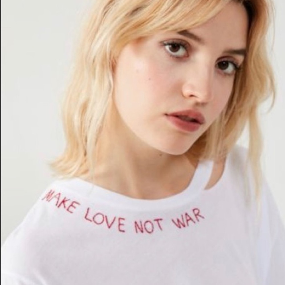 Project Social T Urban Outfitter White TShirt